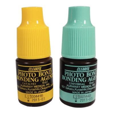 Clearfil Photo Bond Dual-Cure Total-Etch Bonding Agent, 1:1 Bond Set, 2 x 6 ml Bottles, 075KA thumbnail 17