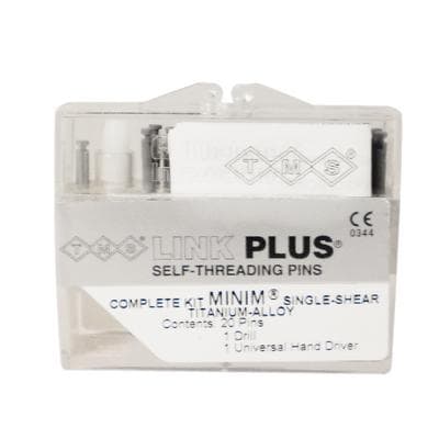 TMS Link Plus Minim Silver Titanium Alloy Single-Shear Parapulpal Pin Complete Kit, 0.021"/0.525 mm, 20 Pins with Kodex K92 Drill and Universal Hand Driver, L-821 thumbnail 16