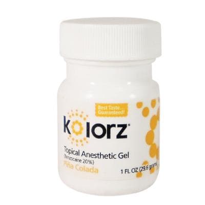 Kolorz Topical Anesthetic Gel, 20% Benzocaine, Piña Colada, 1 oz Jar, 755105 thumbnail 13