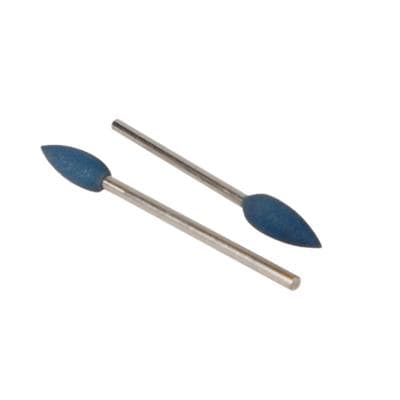 NTI Blue Silicone Polishers, Flame, HP Shank, Medium Grit, 4.5 mm, 10/Pk, P0440-045 thumbnail 9
