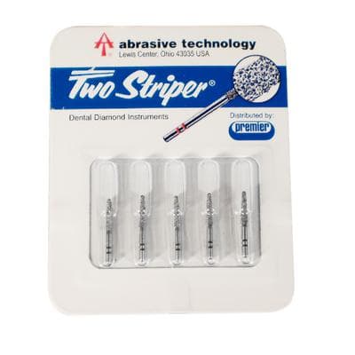 Two Striper ShortCut Diamond Bur, FGSS, Round-End Taper 767.8 S, Coarse, Green, 1.8 mm, 5/Pk, 2015907 thumbnail 10