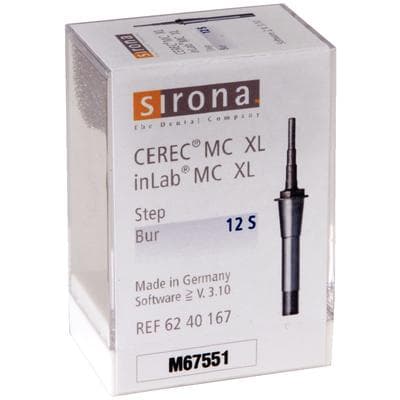 CEREC All-In-One Step Bur 12S, 12 mm, for inLab MC XL / MC X / MC XL, 6/Pkg, Ref 6208677 thumbnail 9