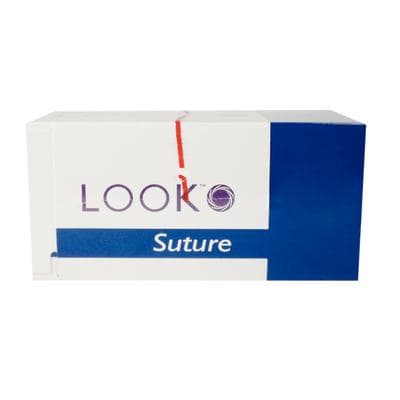 Look Chromic Gut Absorbable Suture, 5-0, 27"/70 cm, C6 Reverse Cutting Needle, 3/8 Circle, 12/Pk, 557B thumbnail 13