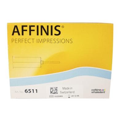 Affinis VPS Impression Material, Regular Body, Regular Set, 2 x 50 ml Cartridges with 12 Mixing Tips, C6511 thumbnail 13