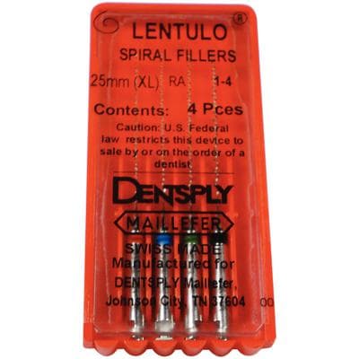 Dentsply Sirona Lentulo Spiral Fillers, Right Angle, 25mm, Sizes 1-4 Assorted, 4/Pkg, 671574 thumbnail 11