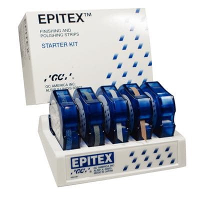 Epitex Finishing and Polishing Strips Starter Kit, 4 Grits (Coarse, Medium, Fine, Extra Fine) + Clear Matrix, 10 m Reels, 473005 thumbnail 21