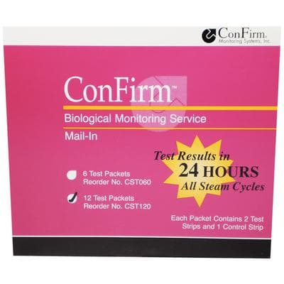 ConFirm Mail-In Sterilizer Monitoring Service, 3 Strip Test, 12 Tests/Box, CST120 thumbnail 15