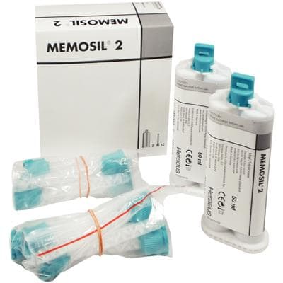 Memosil 2 Transparent Bite Registration VPS Material, Regular Body, 50 mL Cartridges, Complete Kit, 2/Bx, 50035018 thumbnail 10
