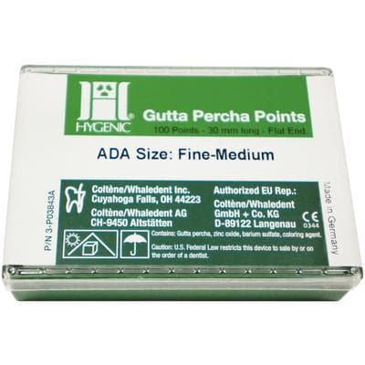 Hygenic Gutta Percha Points, Fine-Medium, Pink, Conventional, 28mm, 100/Bx, H01225 thumbnail 16