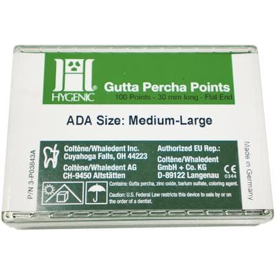 Hygenic Gutta Percha Points, Medium-Large, Pink, .02 Taper, 28mm, 100/Pkg, H01304 thumbnail 9