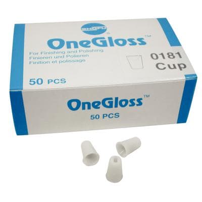 OneGloss Cup Refill, Aluminum Oxide One-Step Finisher & Polisher, CA Shank, #060, 50/Pk, 0181 thumbnail 21