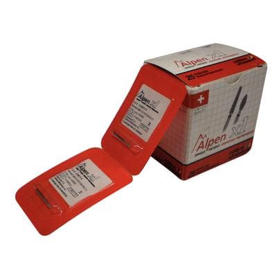 Alpen x1 Single-Use Diamond Bur, FG, Football #368, Coarse, 1.6 mm, 25/Pkg, X368C016 thumbnail 12