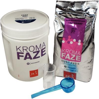 Kerr KromaFaze Dust-Free Color-Changing Alginate Impression Material, Fast Set, Mint, 1 lb Canister, 27452DX thumbnail 10