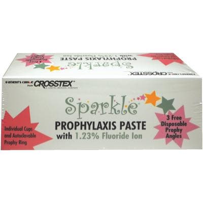 Sparkle Prophy Paste with Xylitol, Medium Grit, Assorted Flavors, 1.23% Fluoride, Unit Dose Cups, 200/Box, UPMA thumbnail 12