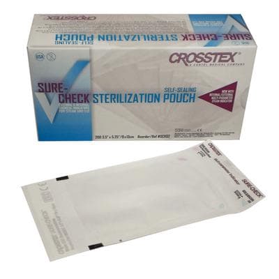 Sure-Check Self-Seal Sterilization Pouches, 3.5" x 5.25", Clear, 200/Box, SCXS2 thumbnail 23