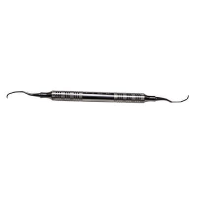 Standard Gracey Curette #11-12, Posterior Mesial, Double End, EagleLite Stainless Steel Handle, 3/8", AEG11-12Z, 1/Pk thumbnail 12