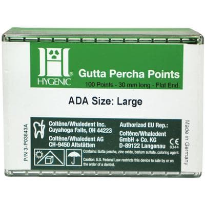 Hygenic Gutta Percha Points, Large, Pink, .02 Taper, 100/Box, H01305 thumbnail 9