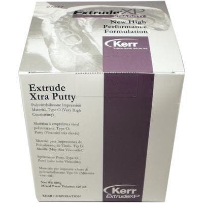 Extrude XP Putty, Regular Set VPS Impression Material, Purple, 260 mL Base & 260 mL Catalyst, 2 Scoops, 18 Spacers, 27877 thumbnail 12