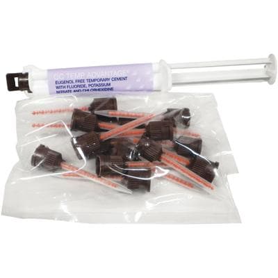 GC Temp Advantage Eugenol-Free Zinc Oxide Temporary Cement, Starter Package, 7.5 g Automix Syringe with 15 Mixing Tips, 136505 thumbnail 24