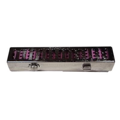 Hu-Friedy IMS Signature Series Ultrasonic Insert/Handpiece Cassette, Small, Lavender, 1.5" x 8" x 1.25", Holds 2 Inserts or 1 Handpiece, IM30HU6, 1/Pk thumbnail 10