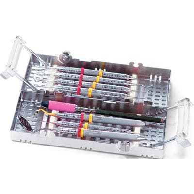 Hu-Friedy IMS Signature Series Double-Decker Cassette, 8-Instrument Capacity, 3" x 8" x 1.5", White, IM9082 thumbnail 8