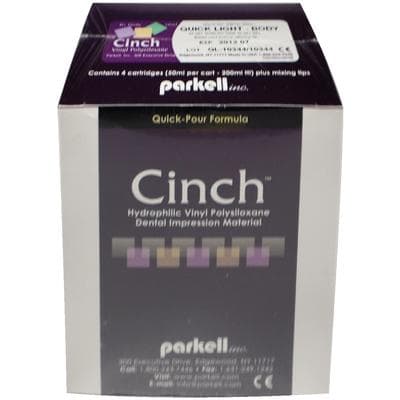 Parkell Quick Cinch Light Body VPS Impression Material, Fast Set, 50 mL Cartridges, 4/Pk, S461S thumbnail 16