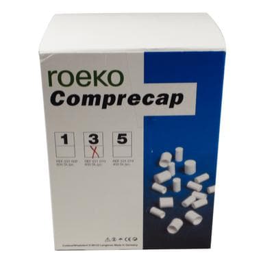 Roeko Comprecap Compression Caps, Size 3, Medium, 10 mm, Refill, 600/Box, 531010 thumbnail 9