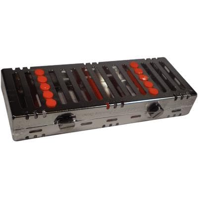 Hu-Friedy IMS Signature Series Exam Cassette, 5-Instrument Capacity, Orange, 3" x 8" x 1.25", IM6053 thumbnail 16