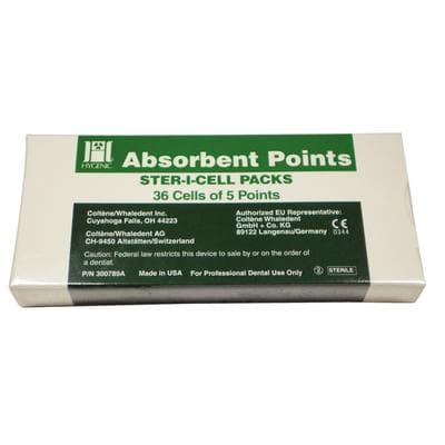 Hygenic Ster-I-Cell Absorbent Paper Points, White, X-Coarse, Conventional, 180/Box, H03206 thumbnail 15
