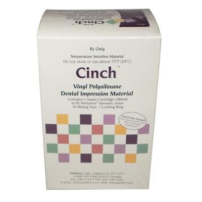 Cinch 90 VPS Impression Material, Medium Body, Super Cartridge, 380 ml, S464 thumbnail 9