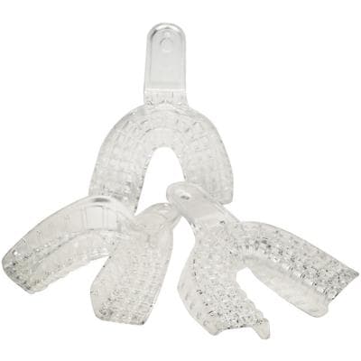President Disposable Perforated Impression Trays, #2 Lower Large, Clear, 12/Pk, C6902 thumbnail 20