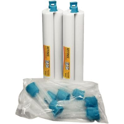 Affinis System 75 A-Silicone Heavy Body Impression Material, Regular Set, Caramel, 75 ml Cartridges, 2/Pk, C6520 thumbnail 7