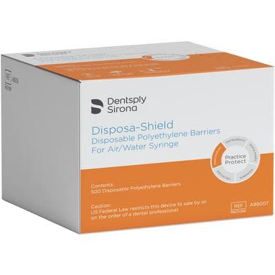 Disposa-Shield Disposable Air/Water Syringe Barrier, Universal, Clear, 2 1/4" x 6 5/8", 500/Box, A88007 thumbnail 21