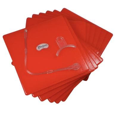 Pro-Form Mouthguard Laminates, 5" x 5", 0.160" (4mm), Red, Solid-Color, 12/Pk, 9600910 thumbnail 14