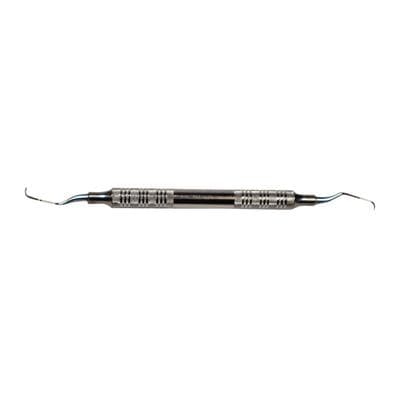 Standard Gracey Curette #13-14, Posterior Distal, Double End, EagleLite Stainless Steel Z Handle, 3/8", AEG13-14Z, 1/Pk thumbnail 14