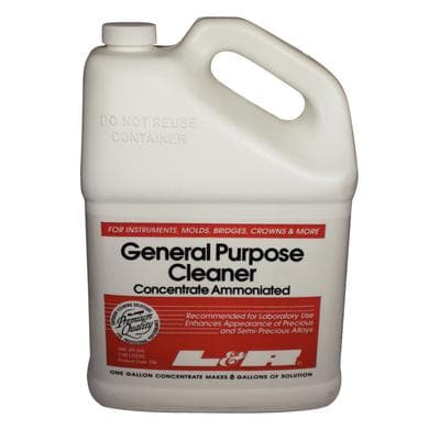 L&R General Purpose Ammoniated Ultrasonic Cleaning Solution, Concentrate, 1 Gallon Bottle, 226 thumbnail 8
