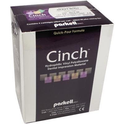 Cinch Automix Putty VPS Impression Material, Heavy Body, Regular Set, 50 mL Cartridges, 4/Pk, S456S thumbnail 11