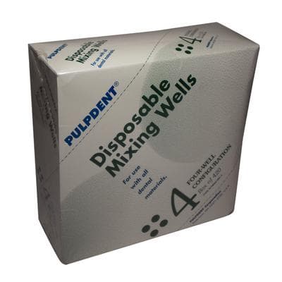 Pulpdent Disposable Mixing Wells, 4-Well, 420/Pkg, MW-4 thumbnail 17