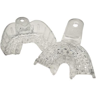 President Disposable Impression Trays, #9 Anterior Universal, Clear, Perforated, 12/Pk, C6909 thumbnail 21