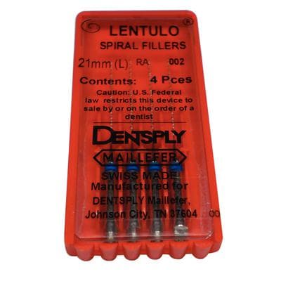 Lentulo Stainless Steel Spiral Fillers, RA (Latch Type), 21 mm, #2, Blue, 4/Pk, 671561 thumbnail 12