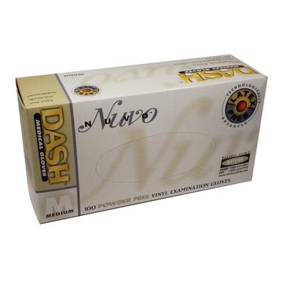 Nuvo Vinyl Exam Gloves, Powder-Free, Non-Sterile, Medium, White, 100/Box, NV100M thumbnail 19