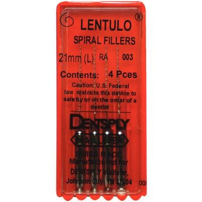 Lentulo Spiral Fillers, Stainless Steel, RA, 21 mm, #3, Green, 4/Pk, 671562 thumbnail 16
