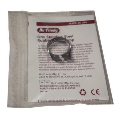 Hu-Friedy Satin Steel Rubber Dam Clamp, #26N, Wingless, Upper Molars, RDCM26N, 1/Pk thumbnail 11