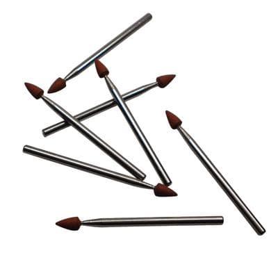 Kerr NTI Silicone Polisher, Brown, Flame, HP Shank, Pre-Polishing for Alloys/Amalgam/Composites, 10/Pkg, P0046 thumbnail 8