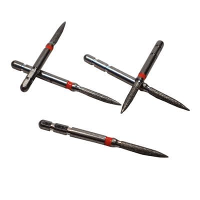 Alpen® Carbide Trimming & Finishing Bur, 12-Blade, FG, #EF6, 1.4 mm, 5/Pk, R700EF6 thumbnail 7