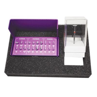 Kerr LS-7541 LVI Esthetic Preparation Set, Logic Set, FG/HP Shank, 20-Piece Kit thumbnail 9