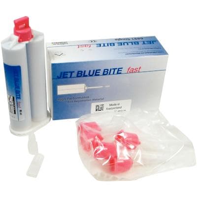 Jet Blue Bite Fast Set Vinylpolysiloxane Bite Registration Material, 50 mL Single Pack, C6491 thumbnail 22