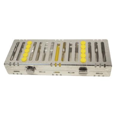 Hu-Friedy IMS Signature Series Exam Cassette, 5-Instrument, Yellow, Stainless Steel, 3" x 8" x 1.25", 1/Pk, IM6055 thumbnail 10