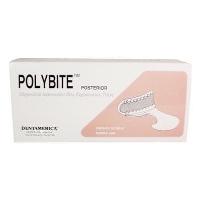 Polybite Disposable 3-in-1 Bite Registration Tray, Posterior, 50/Box, 886 thumbnail 16