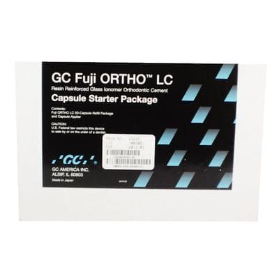 GC Fuji ORTHO LC Light-Cure Resin-Reinforced Glass Ionomer Orthodontic Cement, Capsule Starter Pack, 50 Capsules with Capsule Applier III and Ortho Conditioner, 439451 thumbnail 12